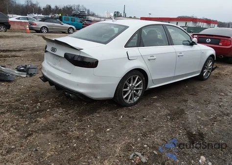 2014 Audi A4 2.0T Premium z USA, uszkodzony, nr VIN WAUFFAFL4EN004852